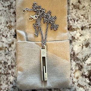 Gucci Silver Pendant Necklace